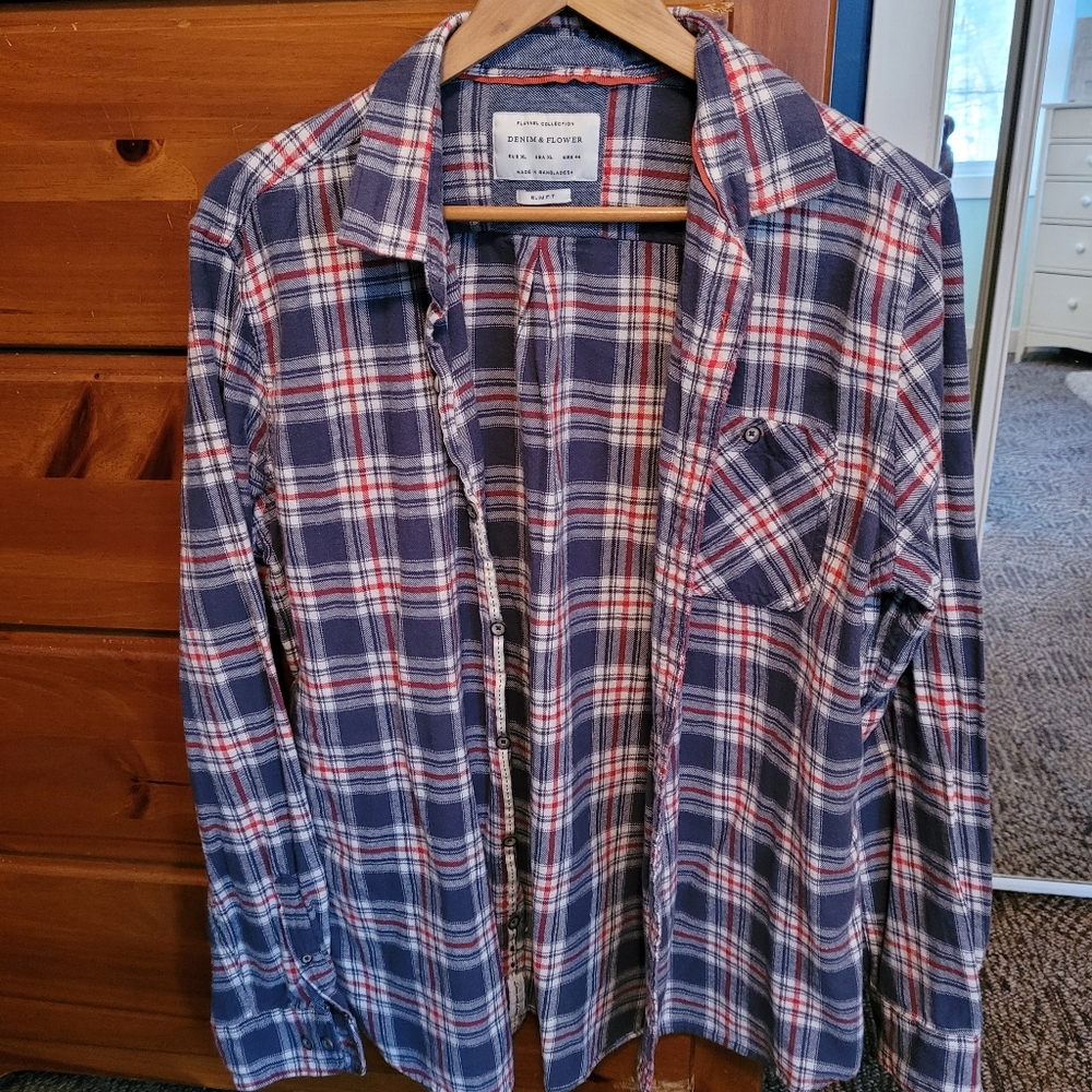 Button down flannel
